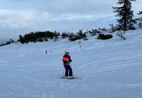 skipak met fel kleurvak